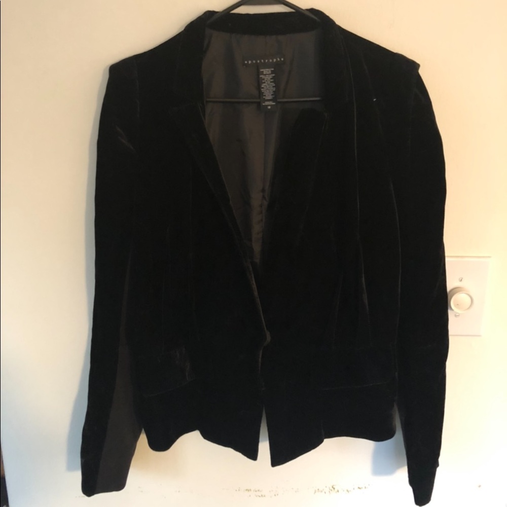 Velvet Blazer